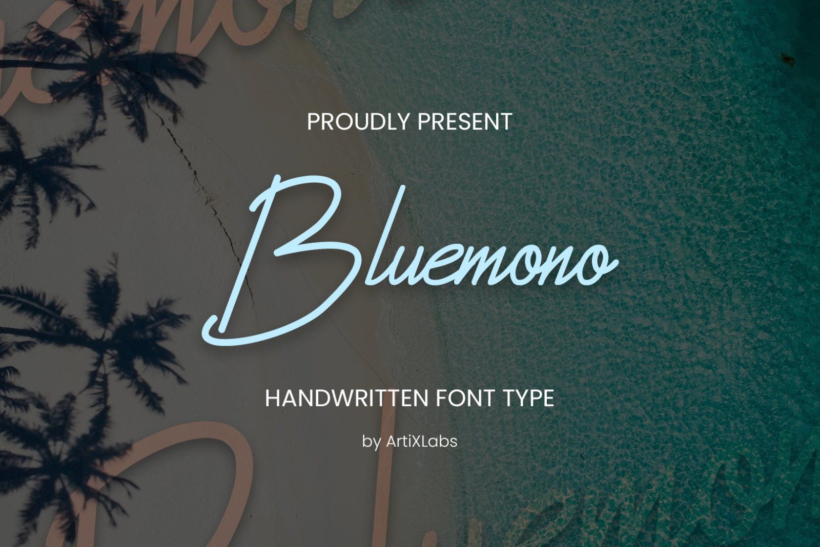 Bluemono - Handwritten Font — image 1