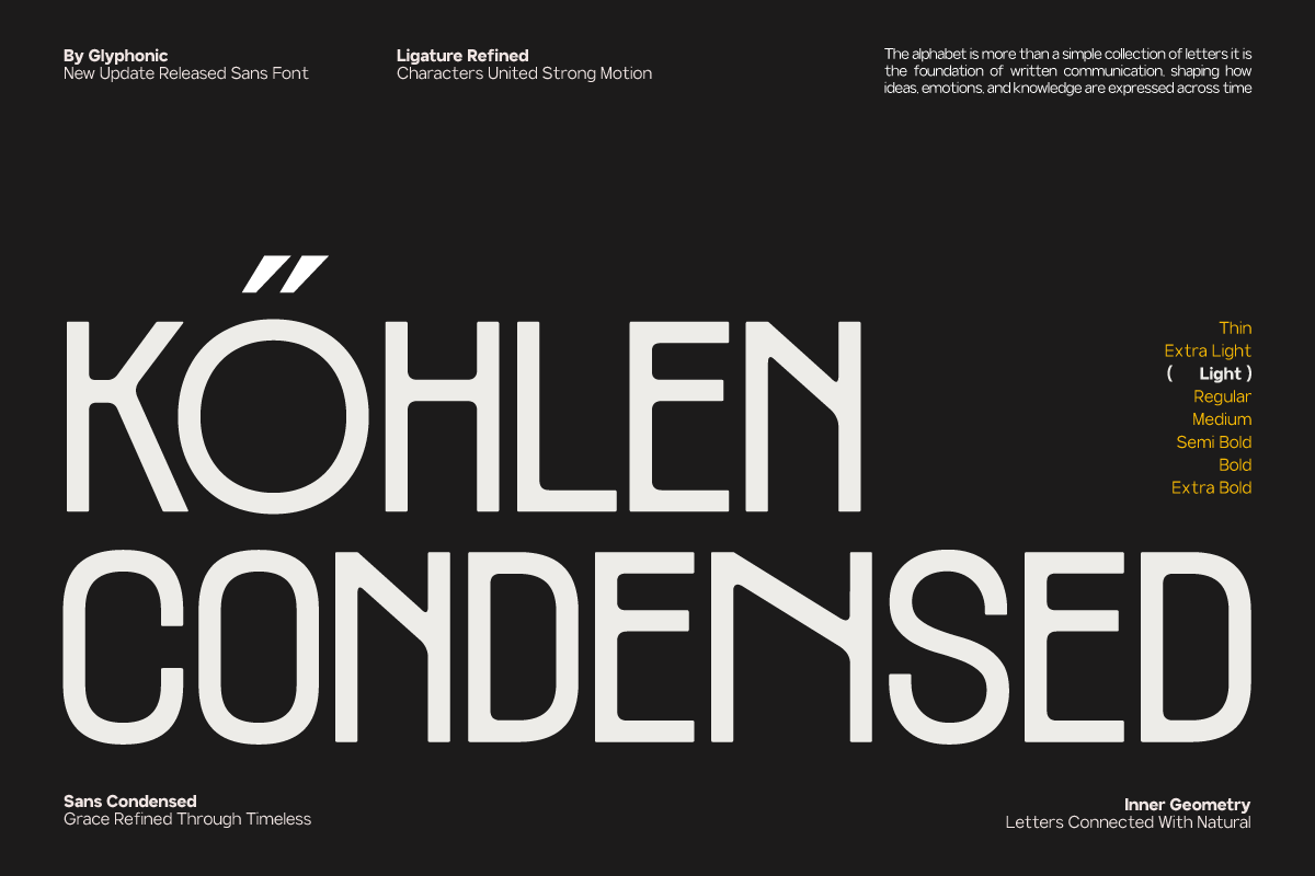 GC Kohlen – Condensed Display — image 1