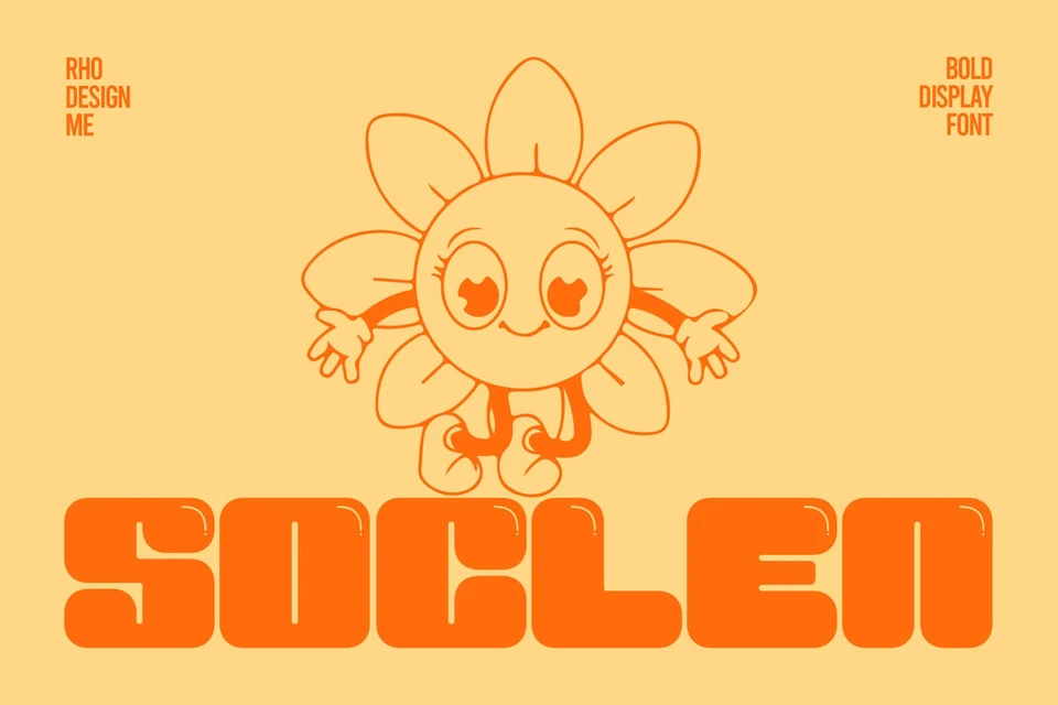 Bold Display Font – Soclen