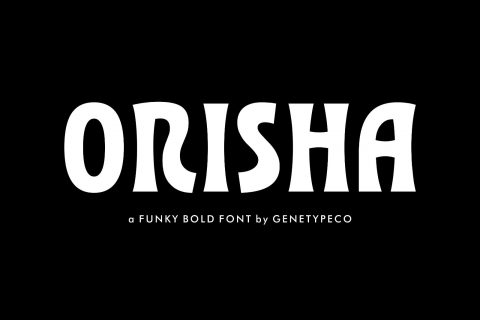 Orisha Display Font