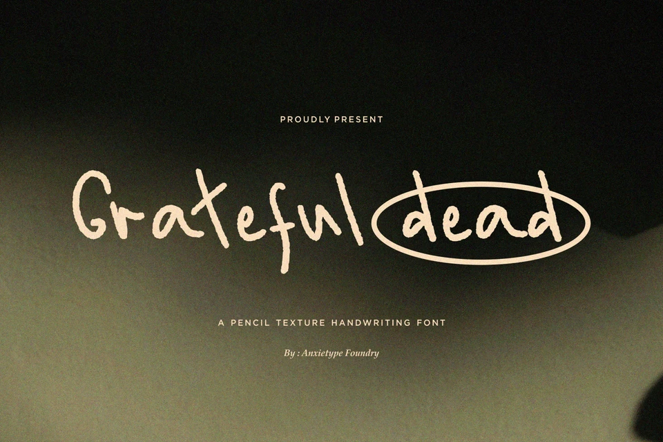 Grateful Dead - Handwriting Brush