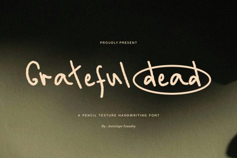 Grateful Dead - Handwriting Brush