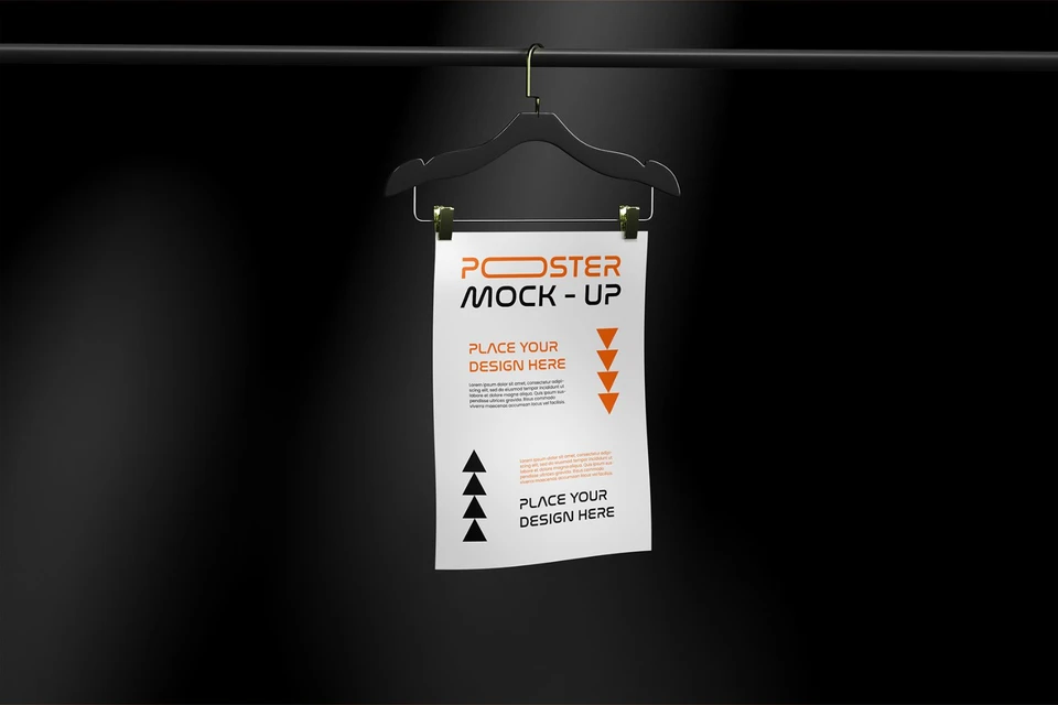 Hanging Poster Mockup
