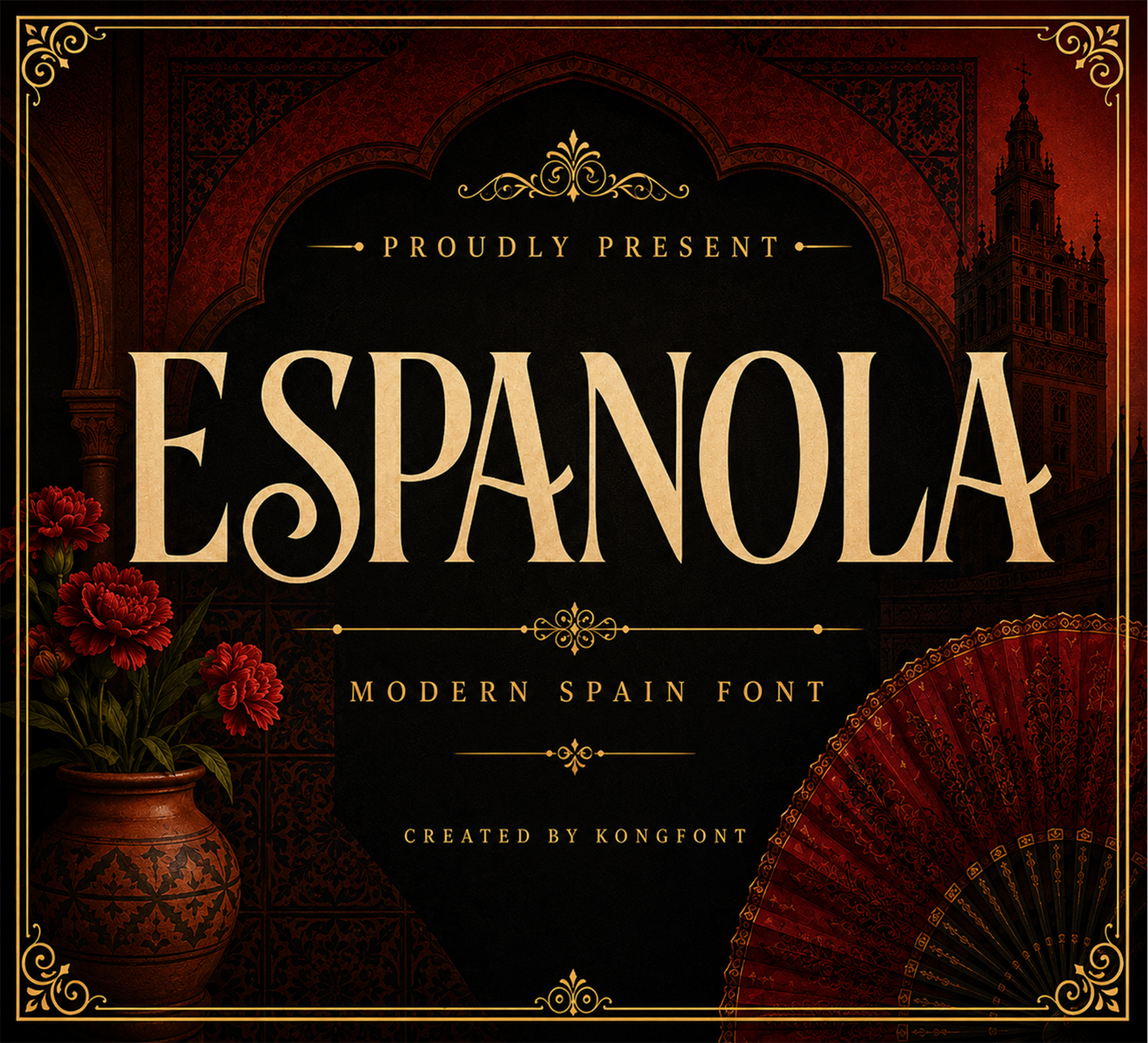Espanola – Modern Spanish Display Serif Font — image 1