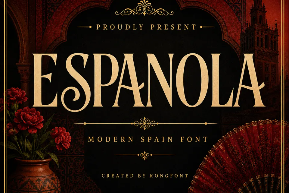 Espanola – Modern Spanish Display Serif Font