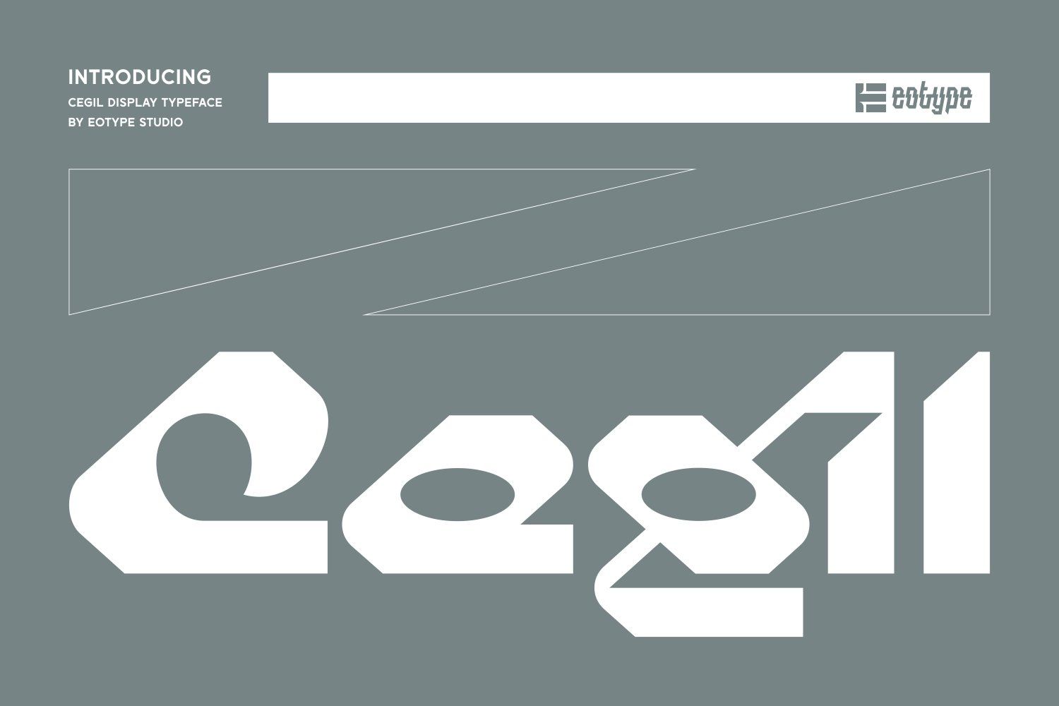 Cegil Display Font