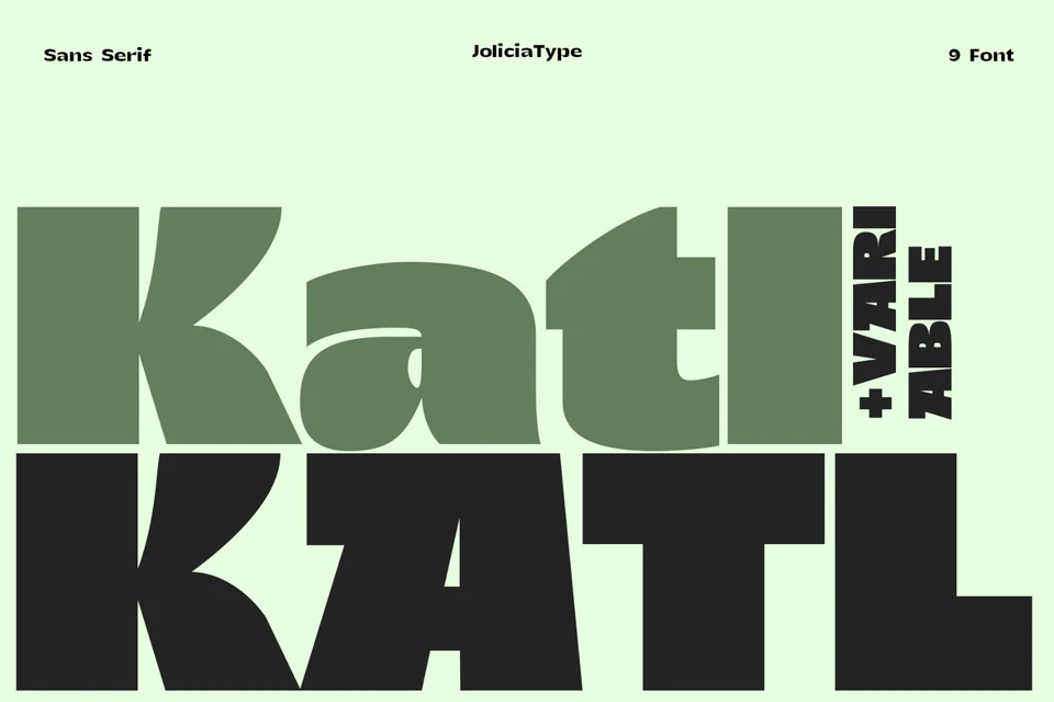 Katl | Trendy Typeface