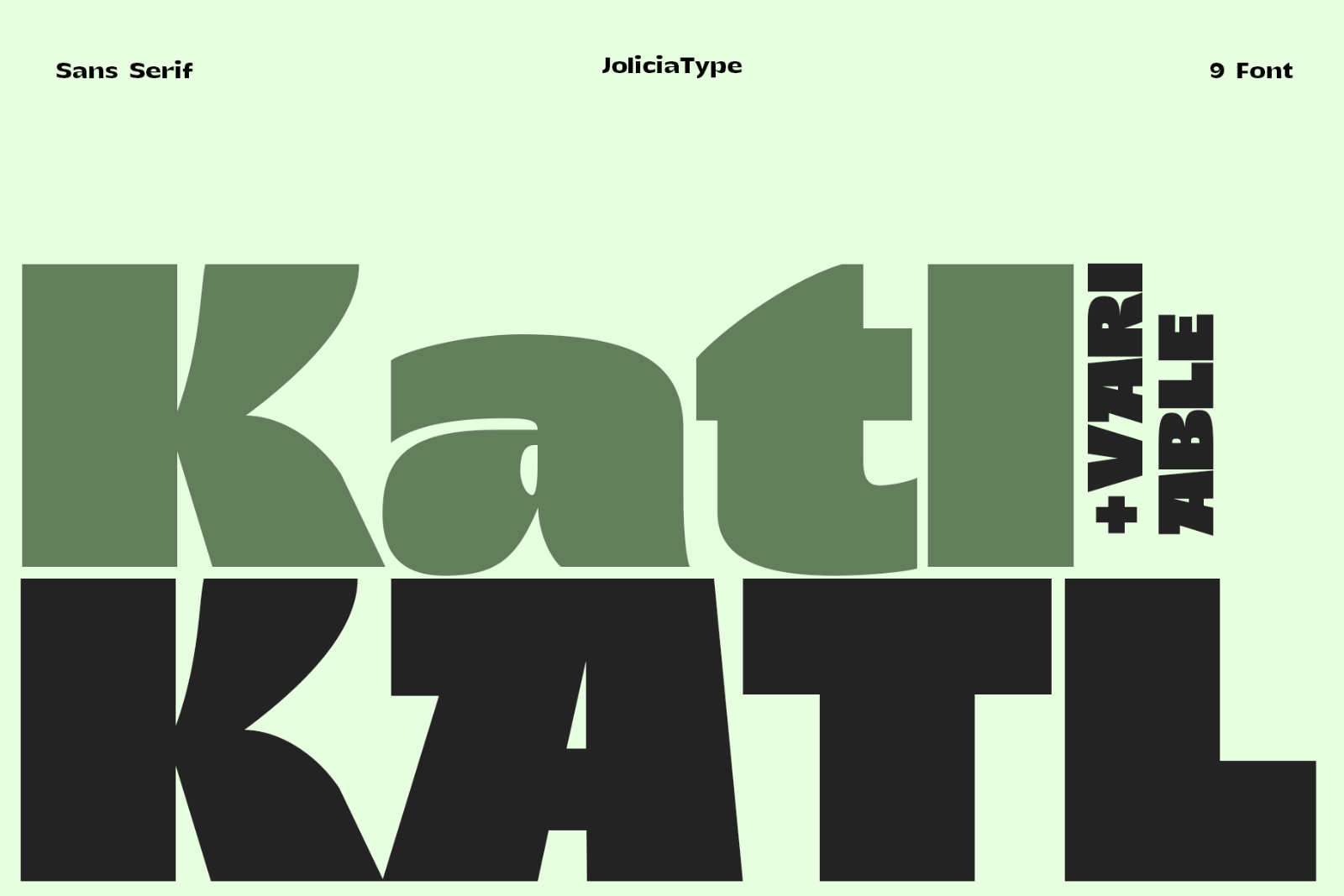 Katl | Trendy Typeface — image 1