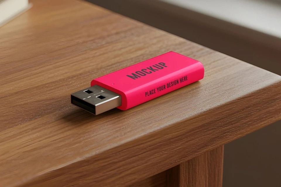 Pendrive Mockup Psd file download