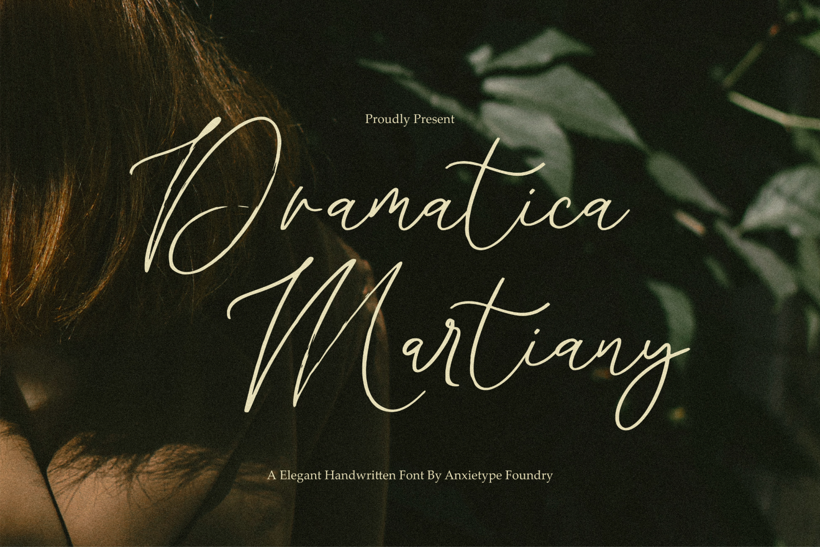 Dramatica Martiany - Script Font