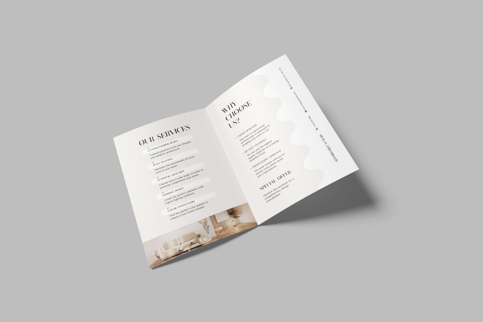 Bifold Brochure Mockup — image 1