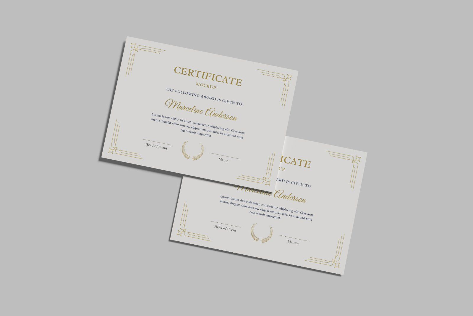 Certificate Mockup — image 1