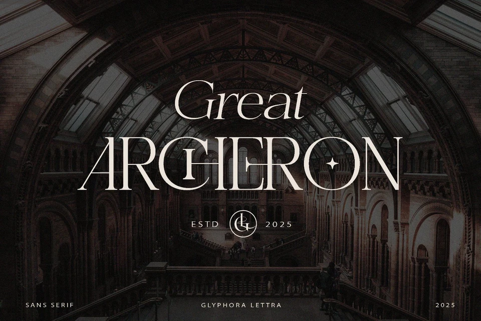 Great Archeon - Elegant  Serif Font