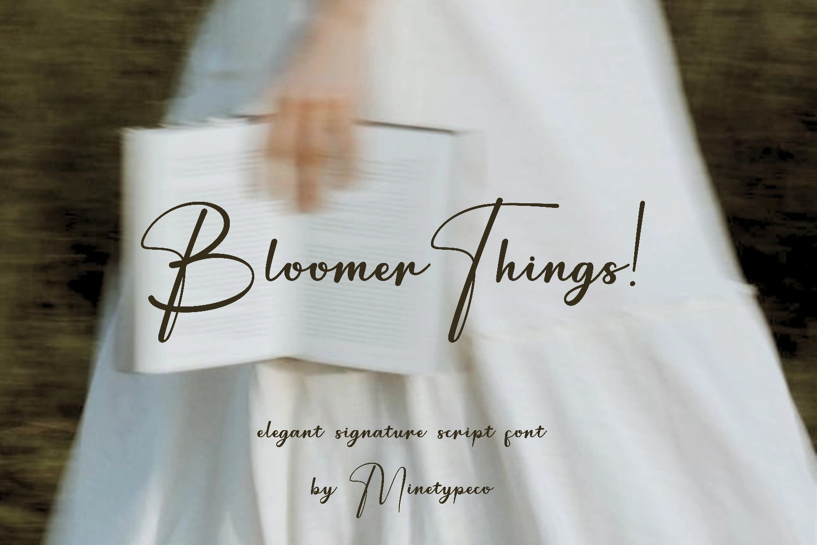 Bloomer Things | Elegant Script Font — image 1