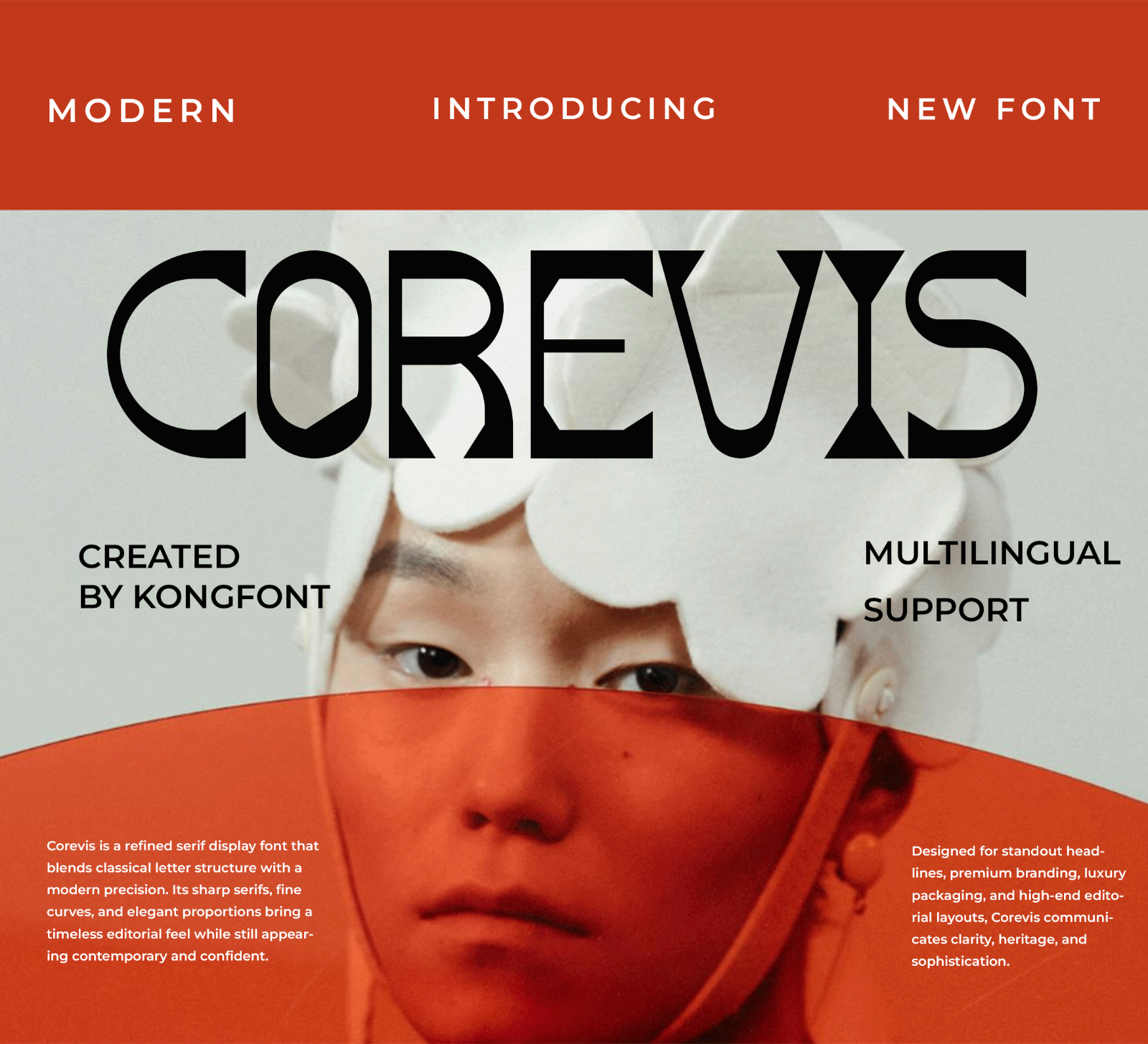 Corevis – Modern Western Display Font — image 1