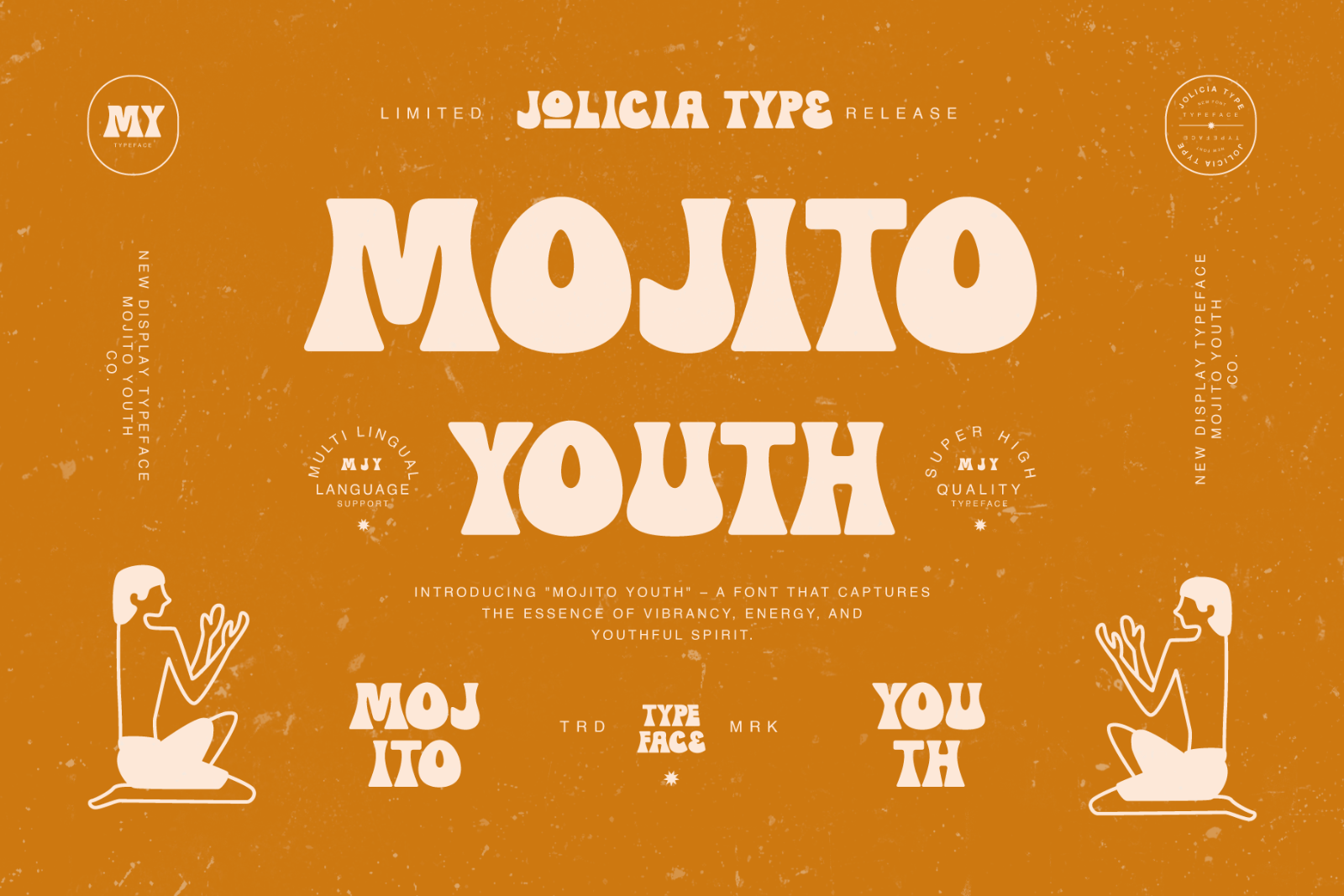 Mojito Youth | Vintage Retro Font — image 1
