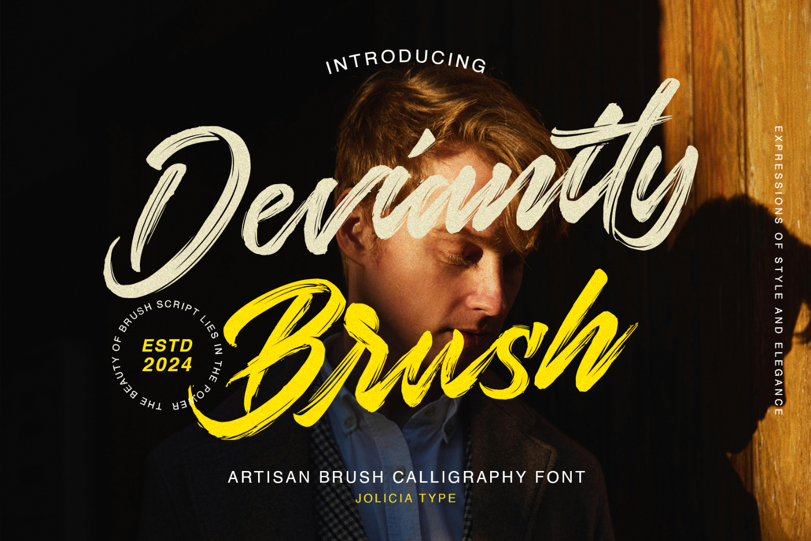 Deviantly Brush | Brush Script Font — image 1