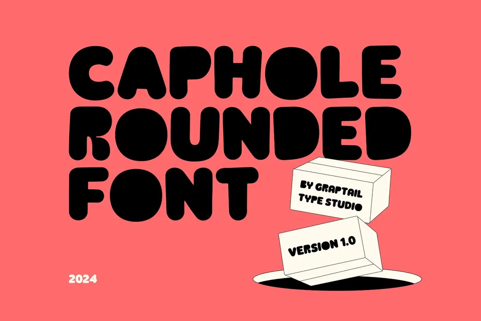 Caphole - Chunky Bold Font