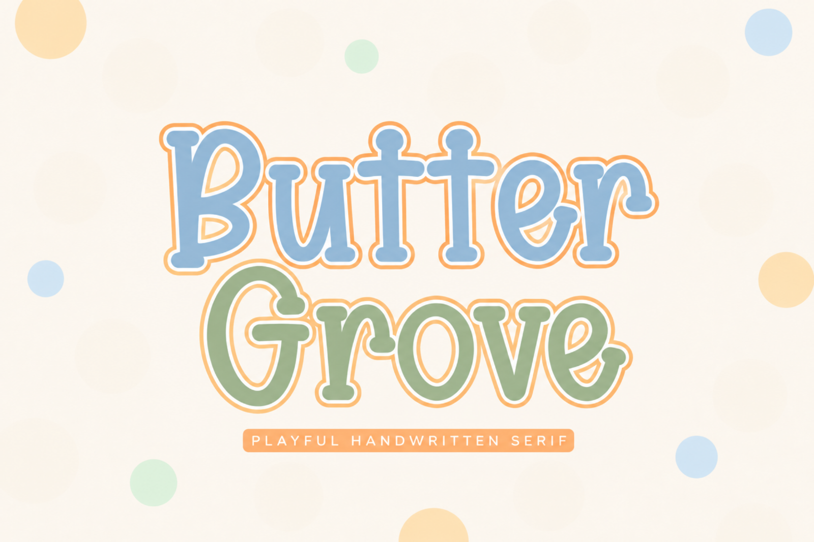 Butter Grove – Playful Handwritten Serif Font — image 1