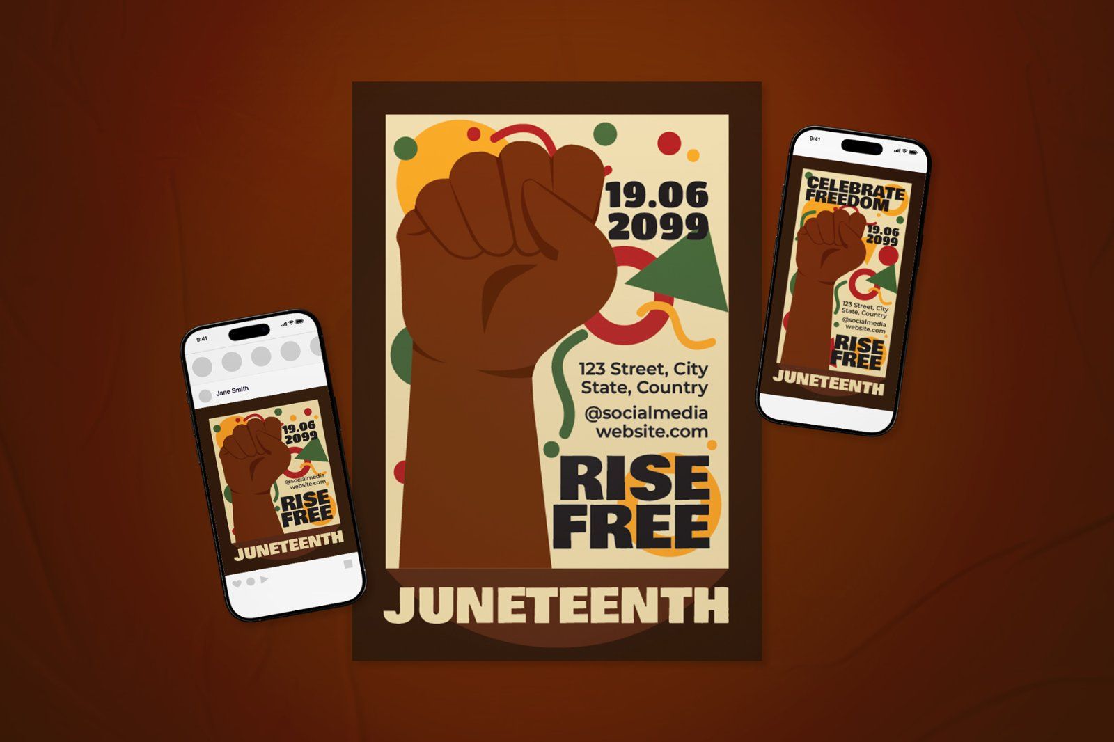 Juneteenth Event Flyer Set — image 2