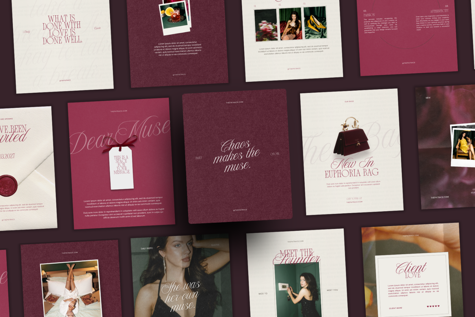 DEAR MUSE Canva Instagram Templates — image 1