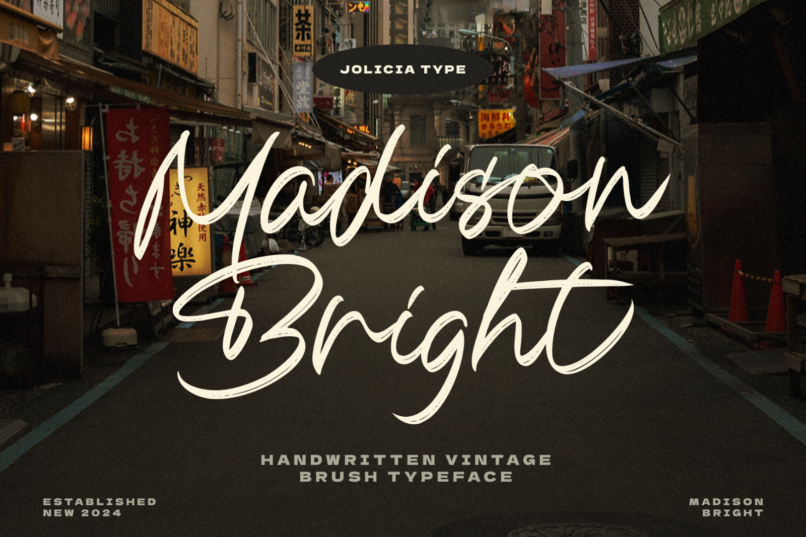 Madison Bright | Handwritten Vintage Brush Font — image 1