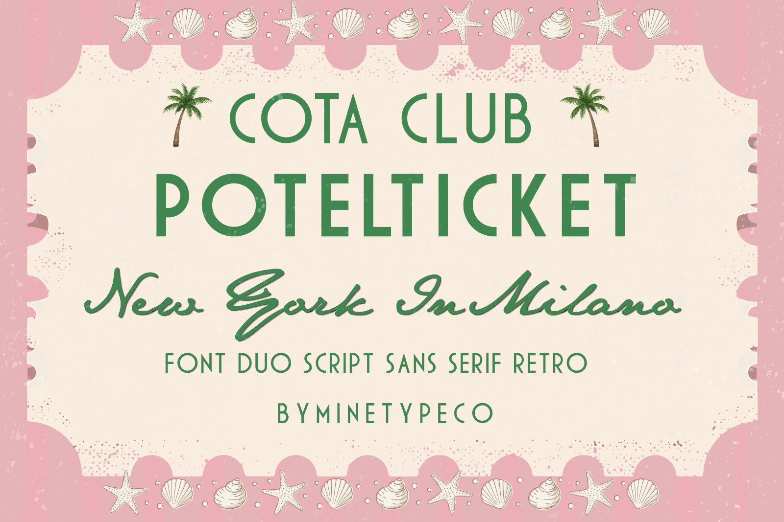 Cotaclub Potelticket Font Duo — image 1