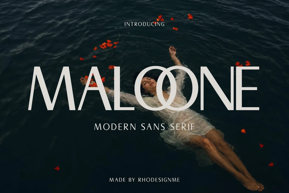 Maloone – Modern Sans Serif Font