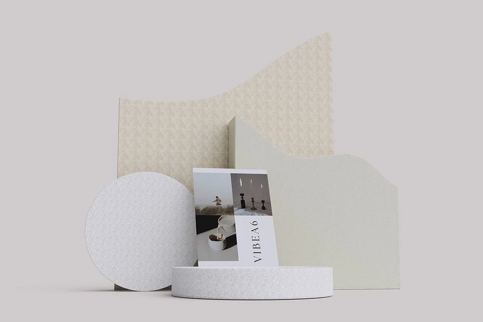 A6 Flyer Mockup (4 Objects)