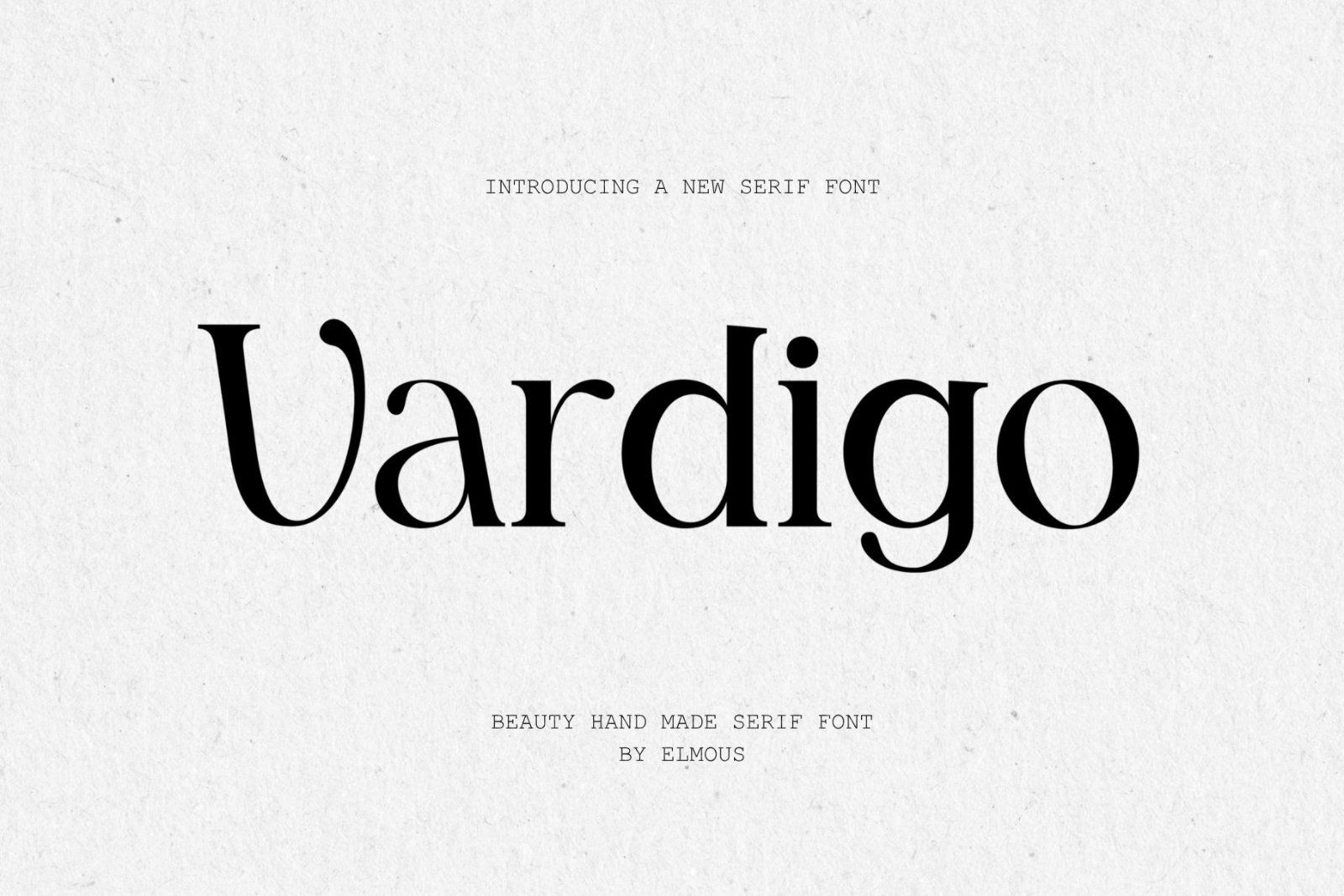 Vardigo - Beauty Elegant Font — image 1