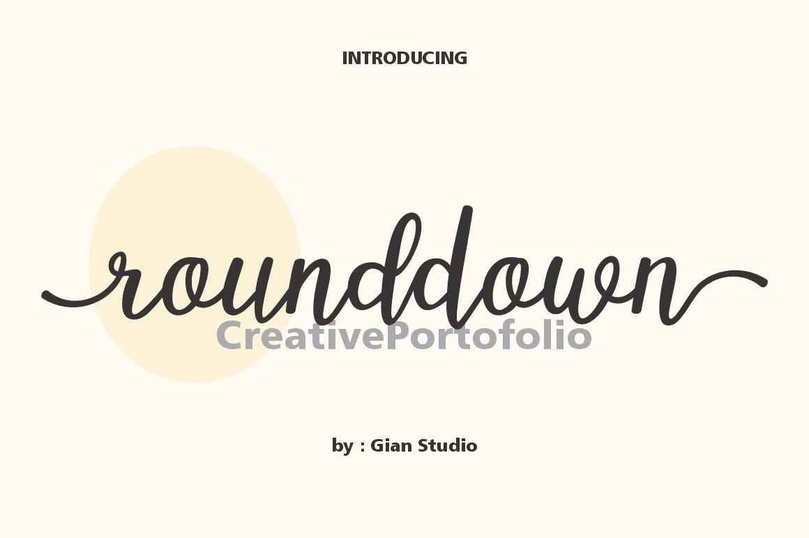 Rounddown