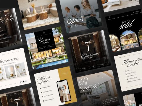Real Estate Instagram Canva Templates