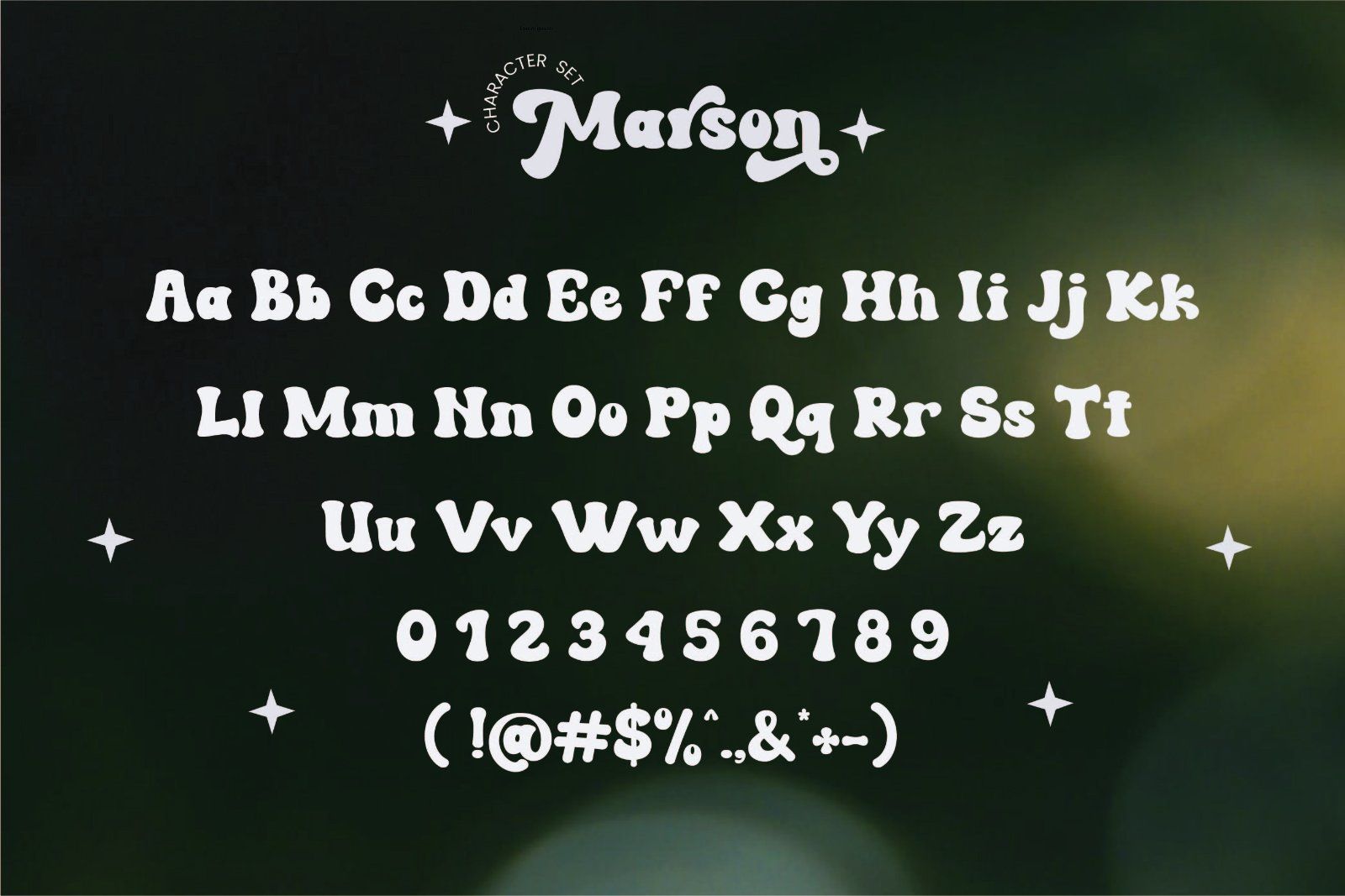 Marson - Retro Groovy Display Font — image 9