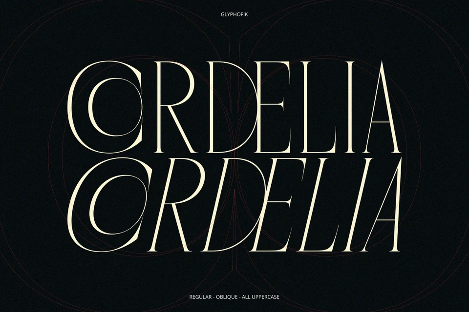 Cordelia - Unique Ligature Serif