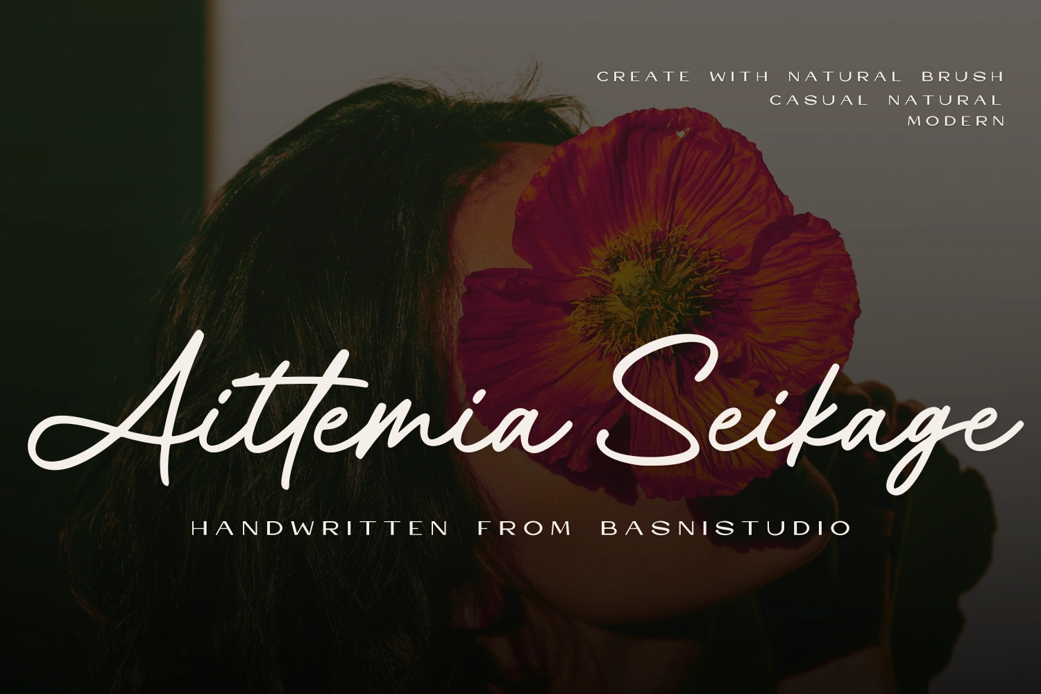 Aittemia Seikage Handwriting font — image 1