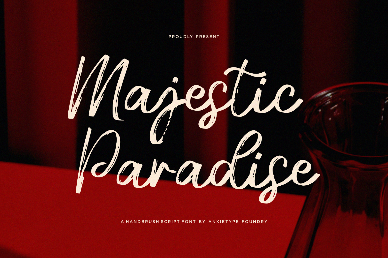 Majestic Paradise - Handbrush Font