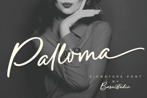Palloma Signature Font