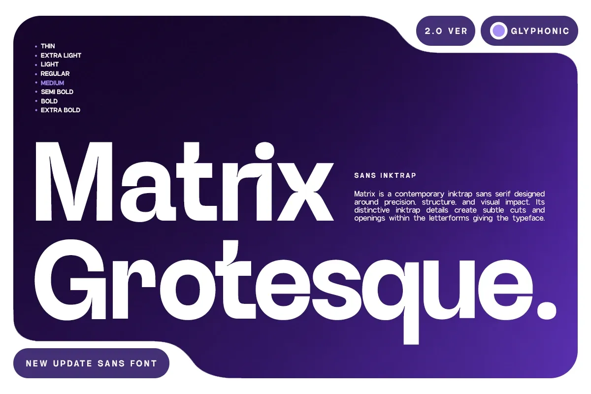 GC Matrix vol.2 – Modern Geometric Sans — image 1