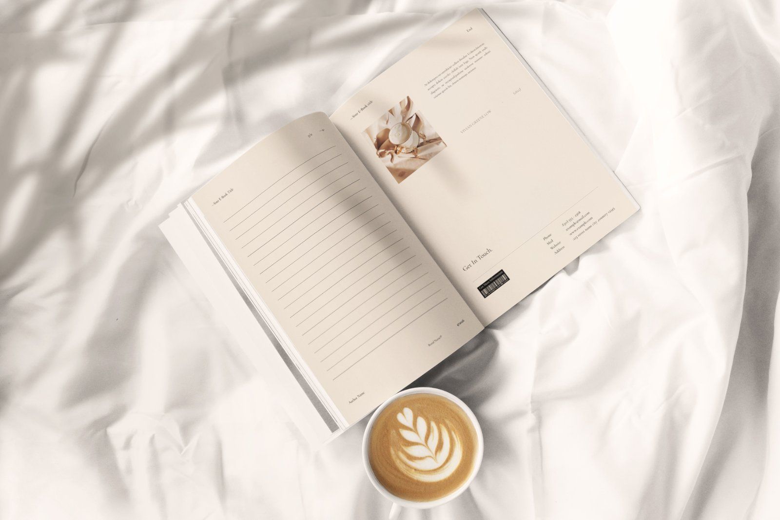 Digital E-Book Design Template