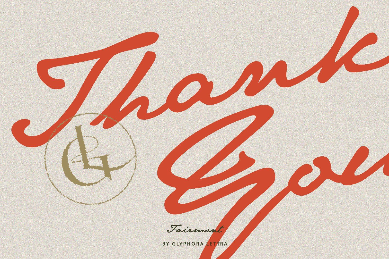 Fairmont - Hadwritten Vintage Font