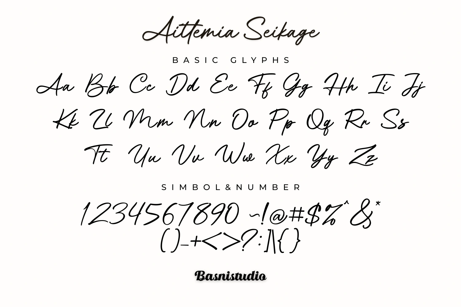 Aittemia Seikage Handwriting font — image 10