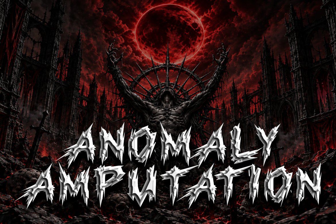 THORN WARTH – Extreme Metal Display Font | Brutal Death Metal & Dark Fantasy Typeface — image 10