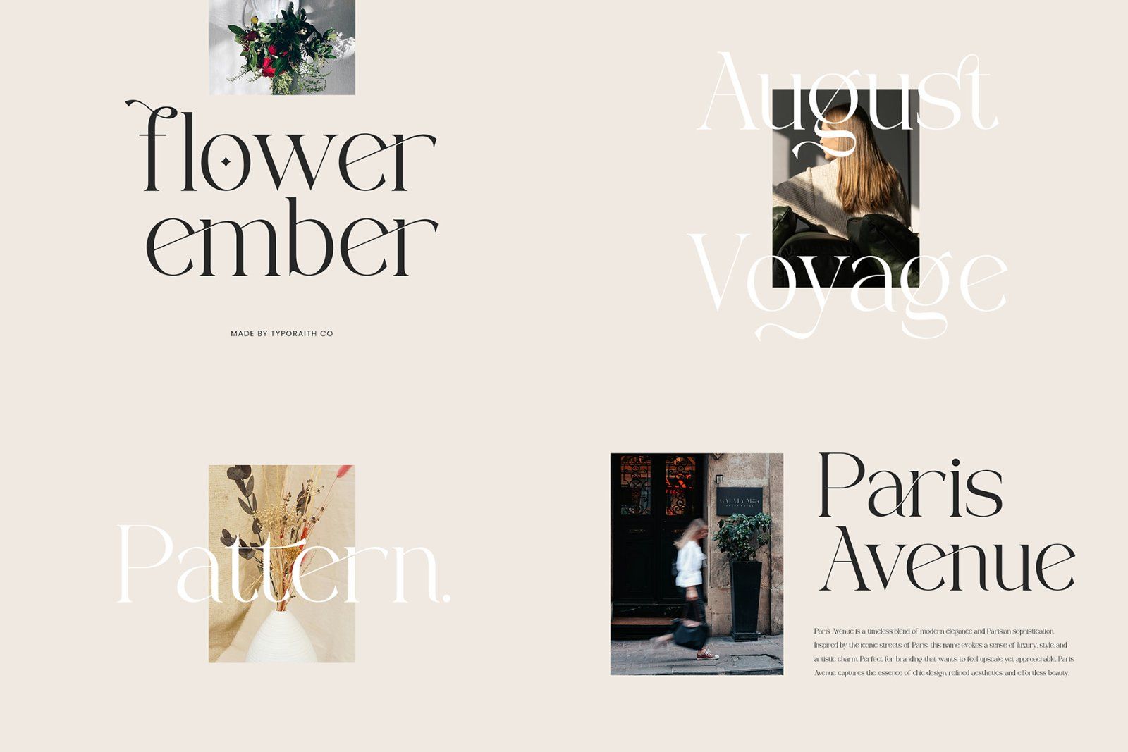Modern Serif & Script Font Bundle