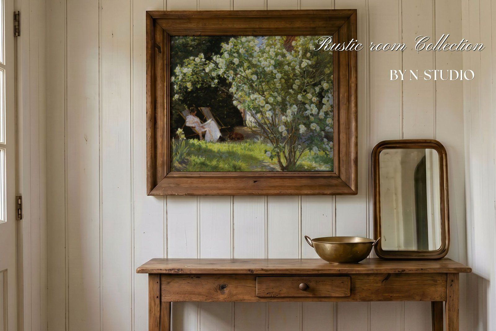 Rustic rooms Frame Mockup Bundle Collection