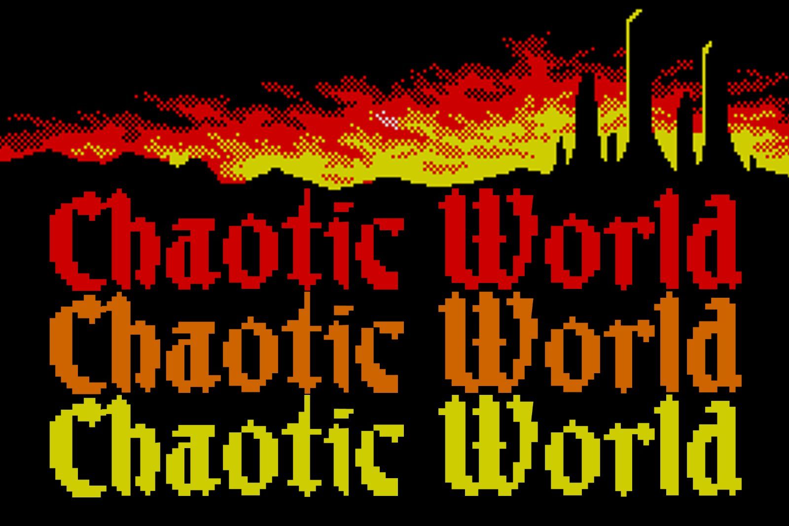 Blackbit Retro Game Pixelated Font — image 10