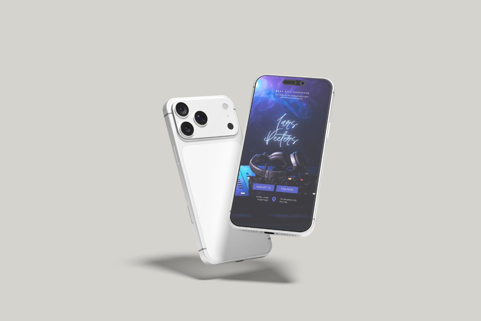 Smartphone Screen Mockup