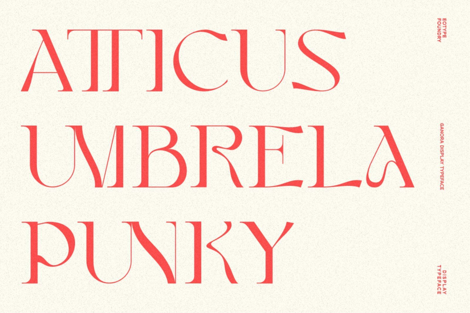 Ganora - Font