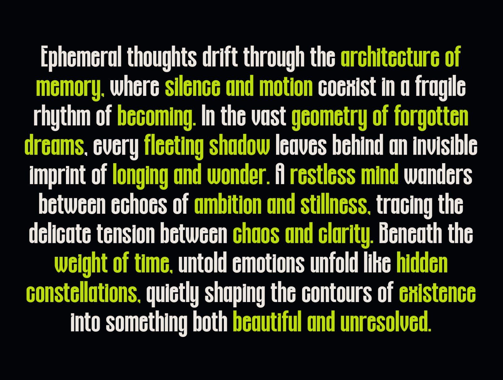NEXORA - A Modern Condensed Display Font Family — image 10