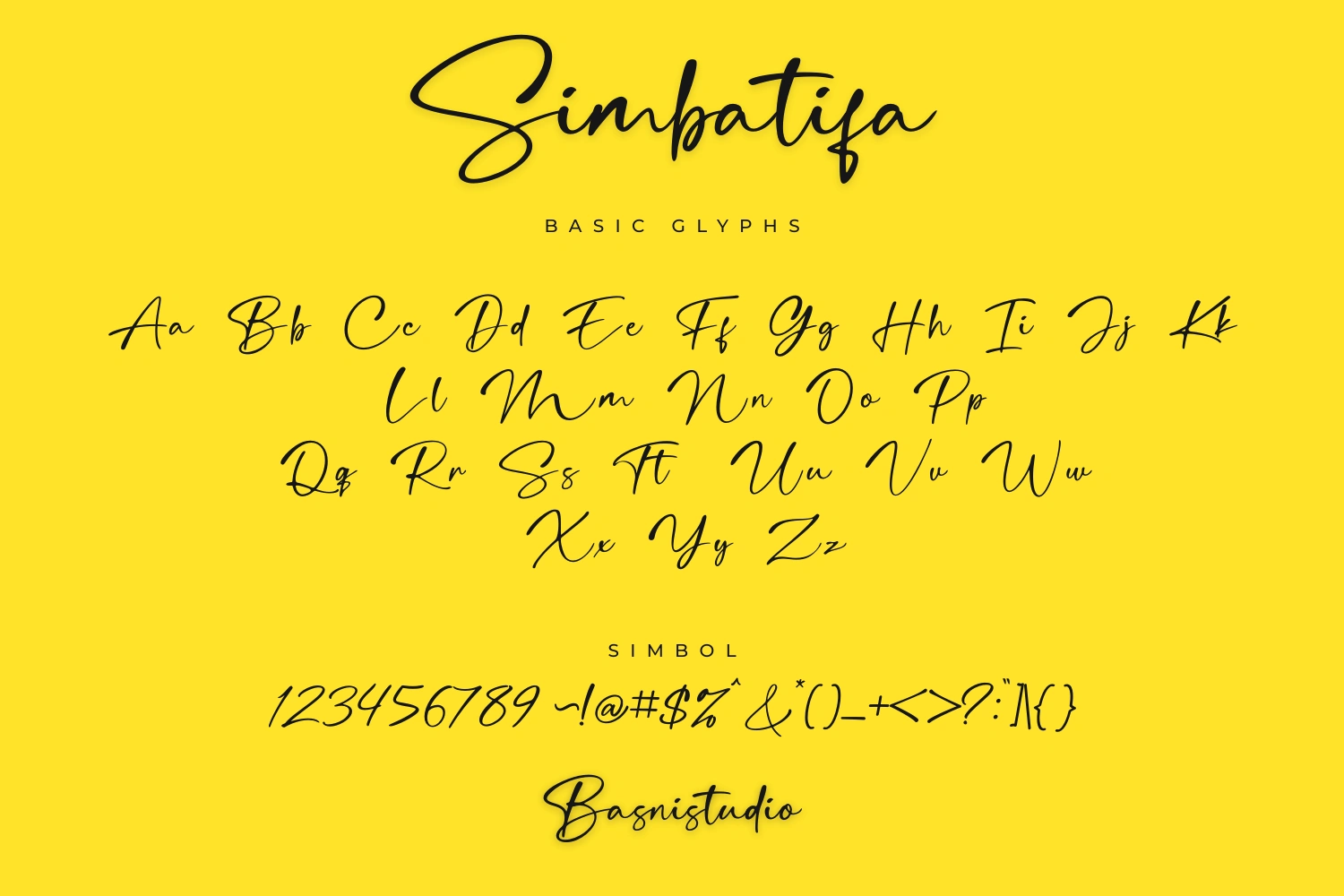 Simbatifa Handwiting Font — image 10
