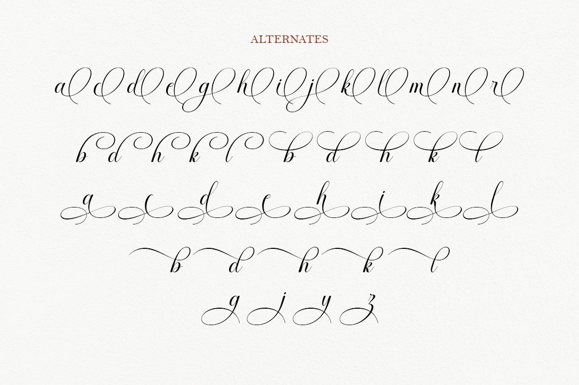 Valentina Calligraphy — image 10